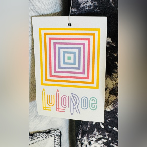 NWT LuLaRoe Tie-Dye Style Long Cardigan Size Large - Picture 6 of 8